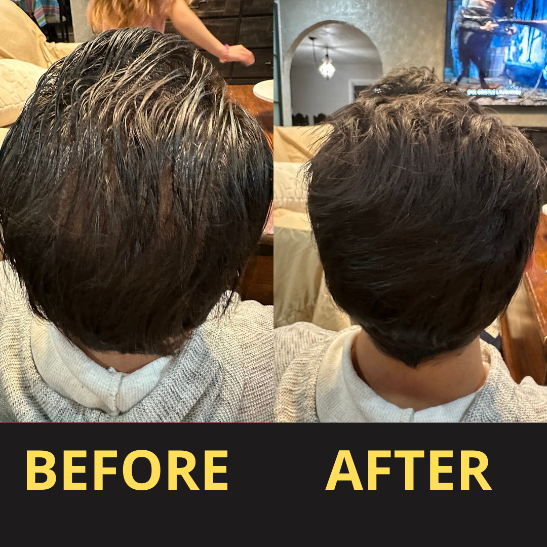 HairGent Siyah Saç Kapatıcı – Suya Dayanıklı, 3–7 Gün Etkili