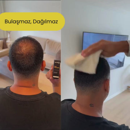 HairGent Siyah Saç Kapatıcı – Suya Dayanıklı, 3–7 Gün Etkili